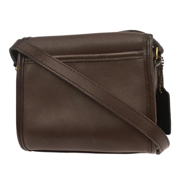 Coach Brown Leather Shoulder Bag C7D 9018 - Picture 2 of 10